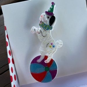 NIB ~ “For Whom the Ball Rolls” Circus Brooch